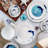 Porcelain China Dinnerware Set 24 Piece - Service for 6