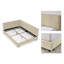 Structure de lit double capitonnée-125451929