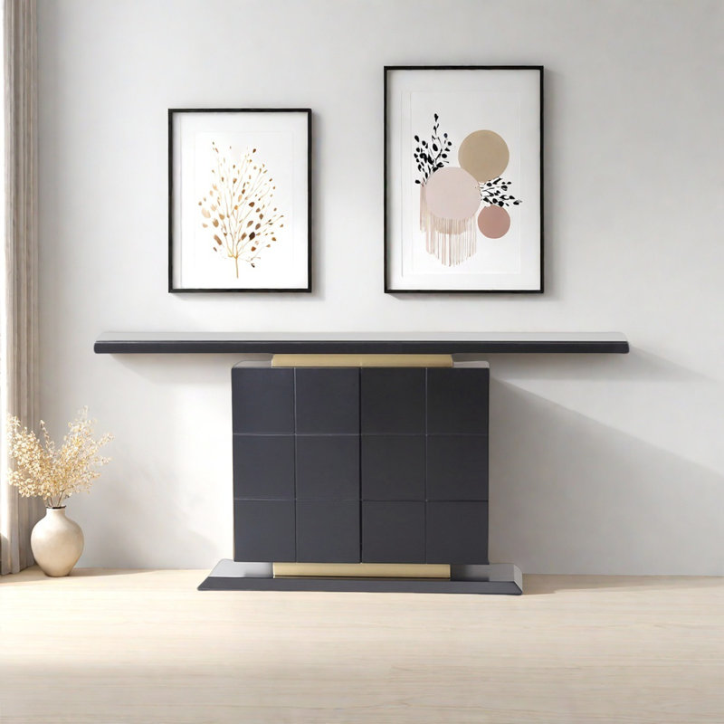 Console Modern Luxury, H 33,46 po x l 59,06 po x P 15,75 po