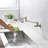 Wall Mount Folding Kitchen Pot Filler Faucet-117237756