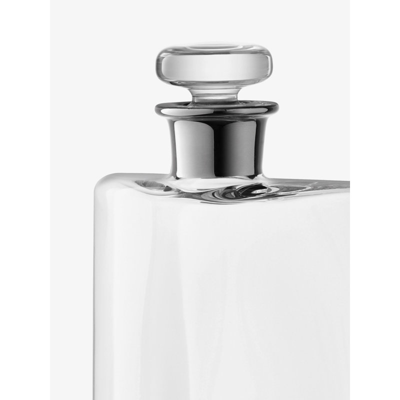 Flask 11.8oz. Glass Whiskey Decanter