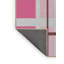Tapis rose/brun à motifs-456111805