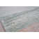 Plush Hand-Knotted Wool/Viscose Area Rug in Gray/Blue