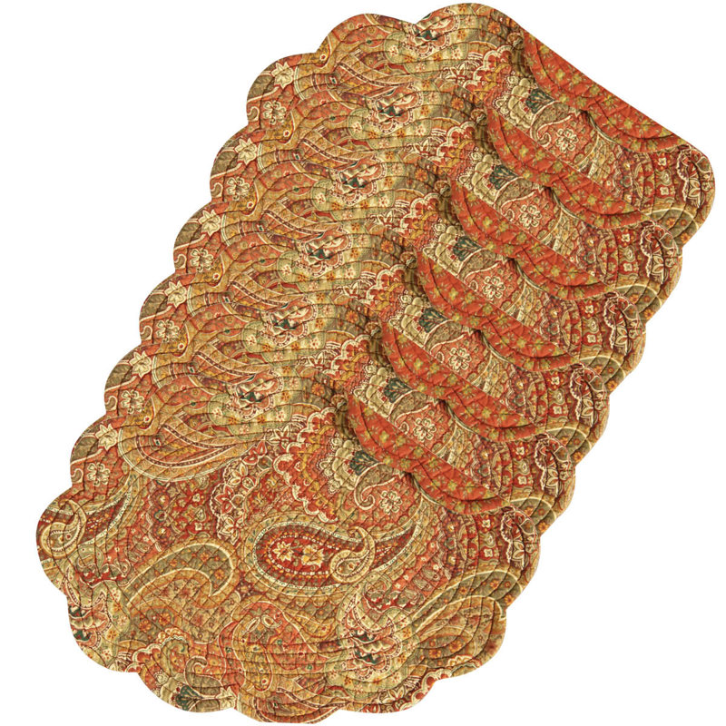 Aneia Alayla Oval 19" Cotton Placemat
