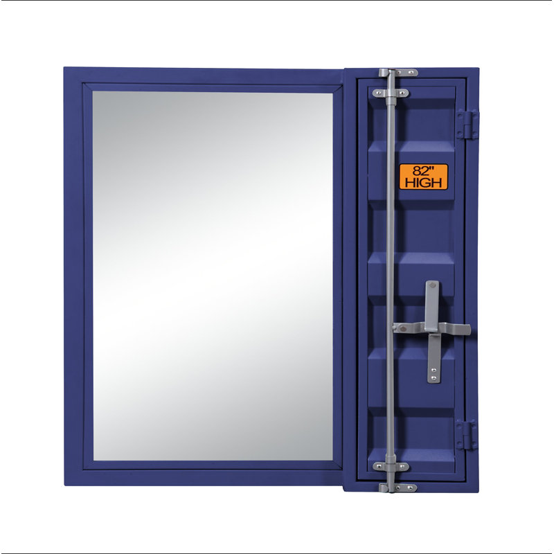 Miroir de salle de bain Cargo, Bleu