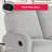 Hallstead Manual Reclining Loveseat 58.3 Soft Modern Curved Arm Pocket Coil Comfort Easy Assembly-1131436236