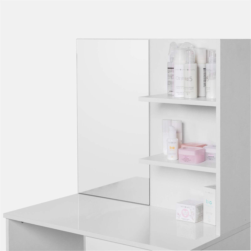 Demi-May Dressing Table with Mirror