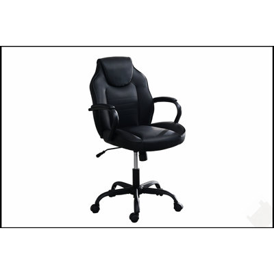 Chaise de bureau et de jeu ergonomique avec rembourrage moelleux, accoudoirs réglables et roulettes à roulement doux pour un confort ultime