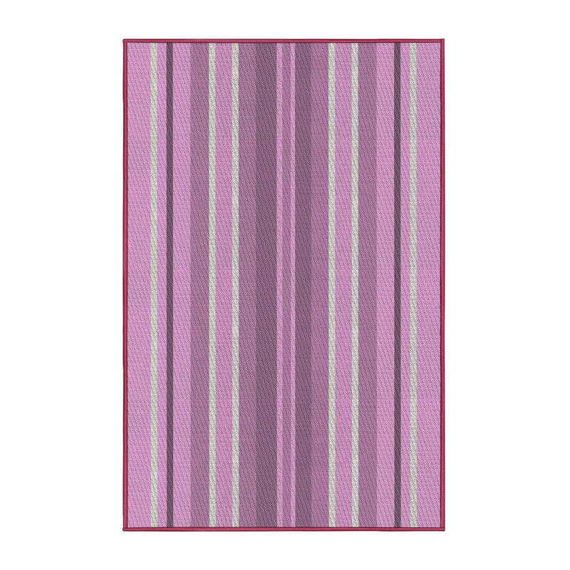 Tapis de zone rose à motif, Rectangle 2 pi x 3 pi