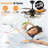 48" Black Remote Control Ceiling Fan Light – Industrial 4-Blade Fan With Cage Design And Adjustable Speed For Living Room, Bedroom, Or Office (Silent/6-Speed/Reversible/Dc Motor)  (Bulb Not Included)