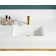 ANZZI Ventura Series 22'' Resin Rectangular Bathroom Sink with Overflow