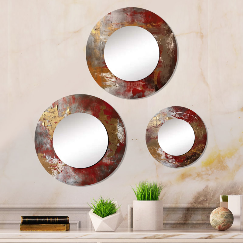 Amagansett Metal Round Mirror
