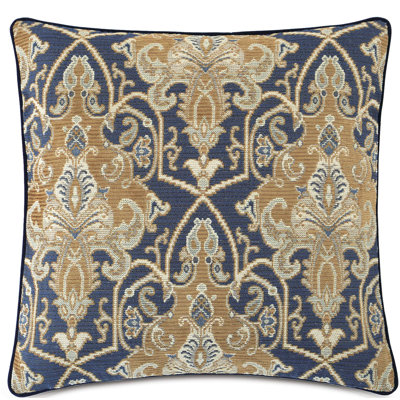 Arthur Damask Reversible Throw Pillow
