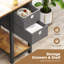 Bureau d'ordinateur avec 2 tiroirs en tissu et crochet pour casque-1129287057-1129287060