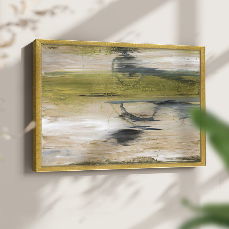 Aquatic Reflections II -Framed Print - Restickable