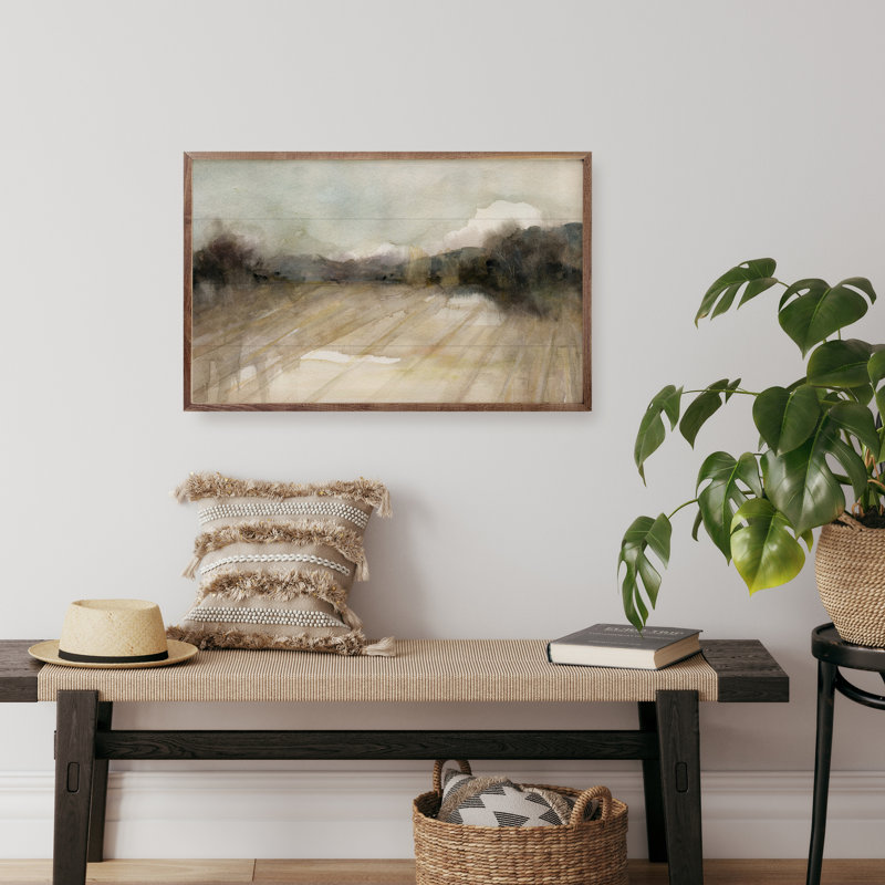 «Abstract Field» par Carol Robinson, H 5 po x l 8 po