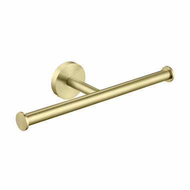 Kraus Elie Brushed Gold Wall Mount Single Post Toilet Paper Holder