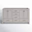 Modero 60'' W Double Bathroom Vanity Base-1843437678