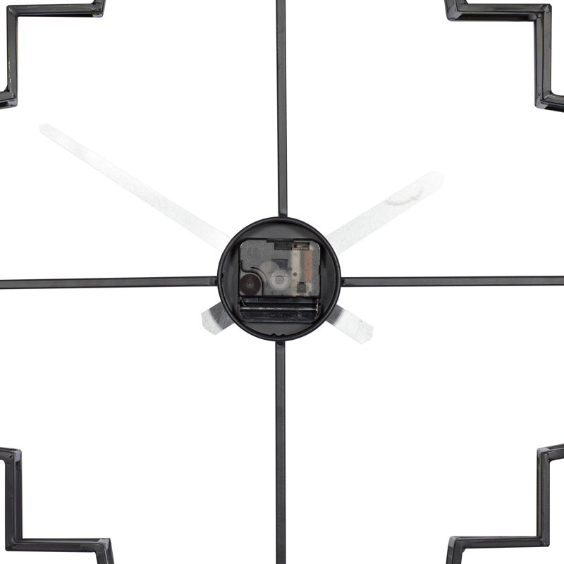Horloge murale Duboise, Noir