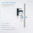 Circular X Single-Hole Single-handle Bathroom Faucet with Drain Assembly-61497405