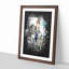 Magic Kingdom In Orlando Florida Paint Splash - Picture Frame Graphic Art-56923075-56923078