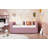 Twin Size Upholstered Daybed With Ergonomic Design Backrest And 2 Drawers-359746950