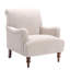 Chaise avec accoudoirs rayée