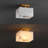 Dereham Alabaster Semi Flush Mount