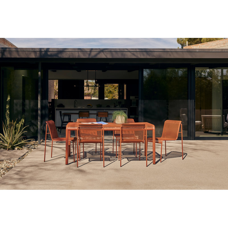 Outdoor 7 - Piece Dining Set, Butter