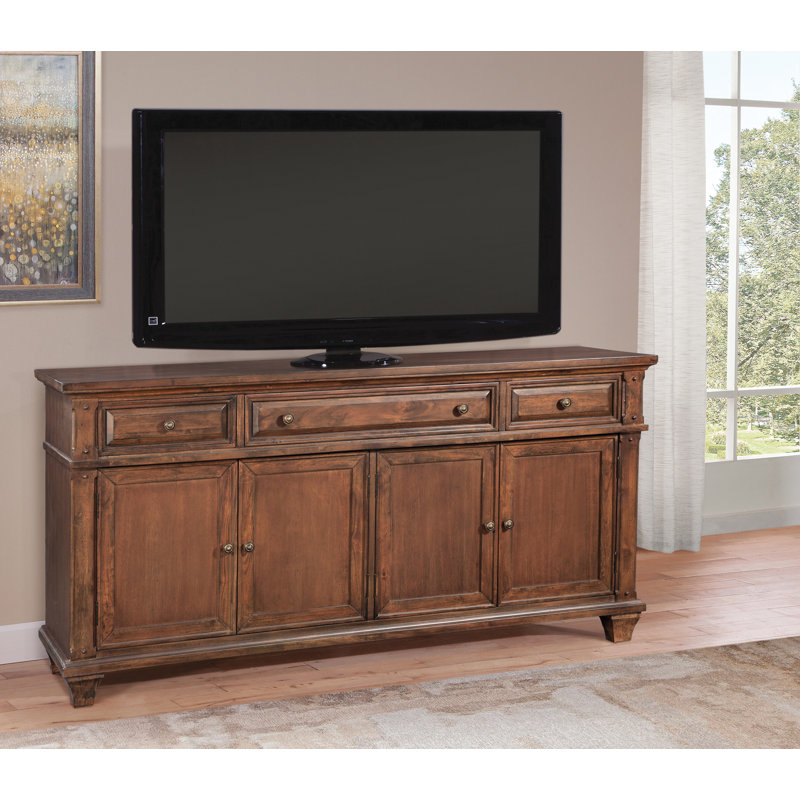 Ilfracombe TV Stand for TVs up to 70", Brown