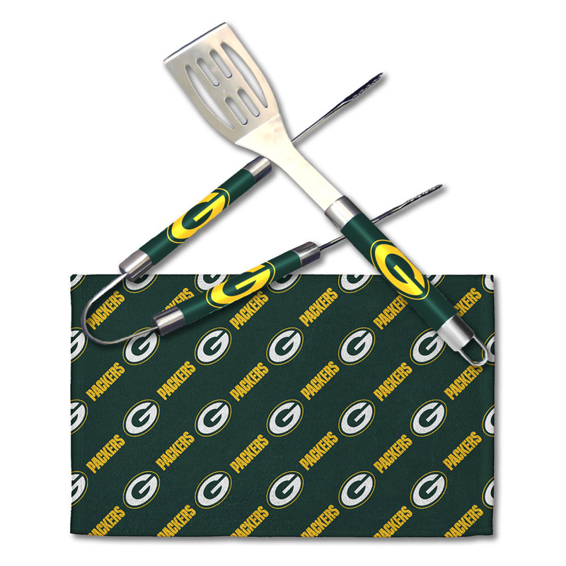 Ensemble d'outils de cuisson en acier inoxydable, Packers de Green Bay