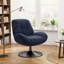 Upholstered Swivel Accent Chair-932925464