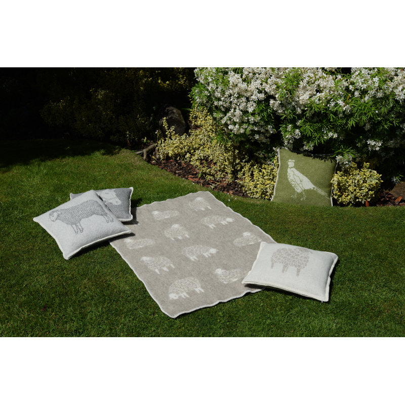 Brown Sheep Mima Medium Wool Blanket