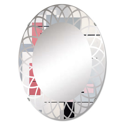 Durian - Miroir mural moderne ovale