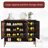 Walnut Aluminium alloy Shoe Storage-1592439200