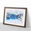 Lake in Haines Alaska - Picture Frame Painting Print-56735655-56735658