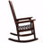 Outdoor Patio Rocker Chair, Oversized Porch Rocker With Wide Seat And Tall Backrest, High Back Smooth Rocking-532052401