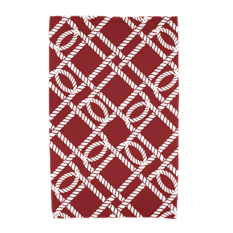 Serviette de plage Ludwig, Rouge