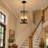 4-Light Industrial Hemp Rope Pendant Light