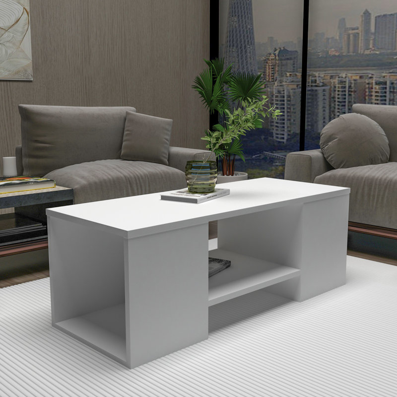 Ensemble de tables basses, Blanc