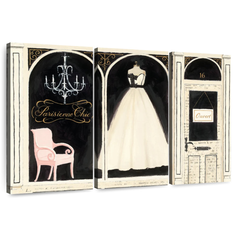 Lilie Parisienne Chic, 48" H x 74" W