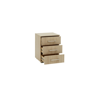 Athar 41cm W Manufactured Wood Bedside Table