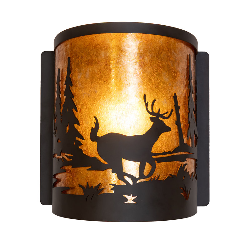 1 - Light Flush Mounted Sconce