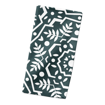 Serviette de table sarcelle 10 po Lilli-May