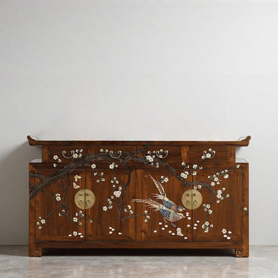 Creative Painted TV Cabinet