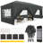 10x20 Pop up Canopy with Sidewalls, One Push Outdoor Tents-98637069
