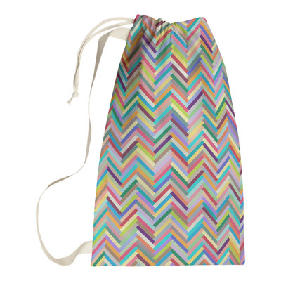 Sac à linge chevrons Mcguigan