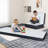 Tri-Fold Memory Foam Mattress, 4 Inch Folding Mattress With Washable Cover, Foldable Mattress Portable For RV Camping, Guest Mat, Easy Storage, 75"×4"-414380686