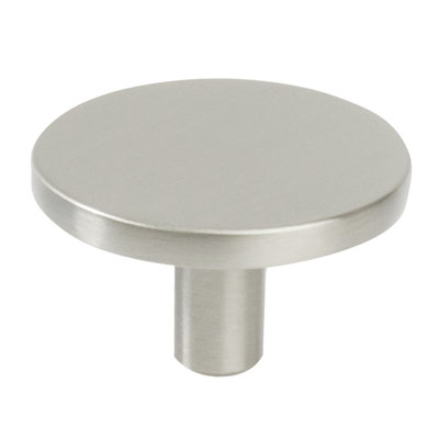 Poignée d'armoire ronde 1,25 po Emtek Arca, nickel satiné