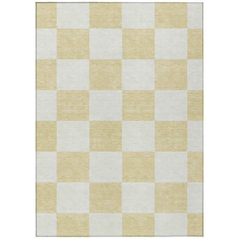 Machine Washable Indoor/Outdoor Chantille ACN2345 Geometric Rug, Rectangle 2'6" x 3'10"